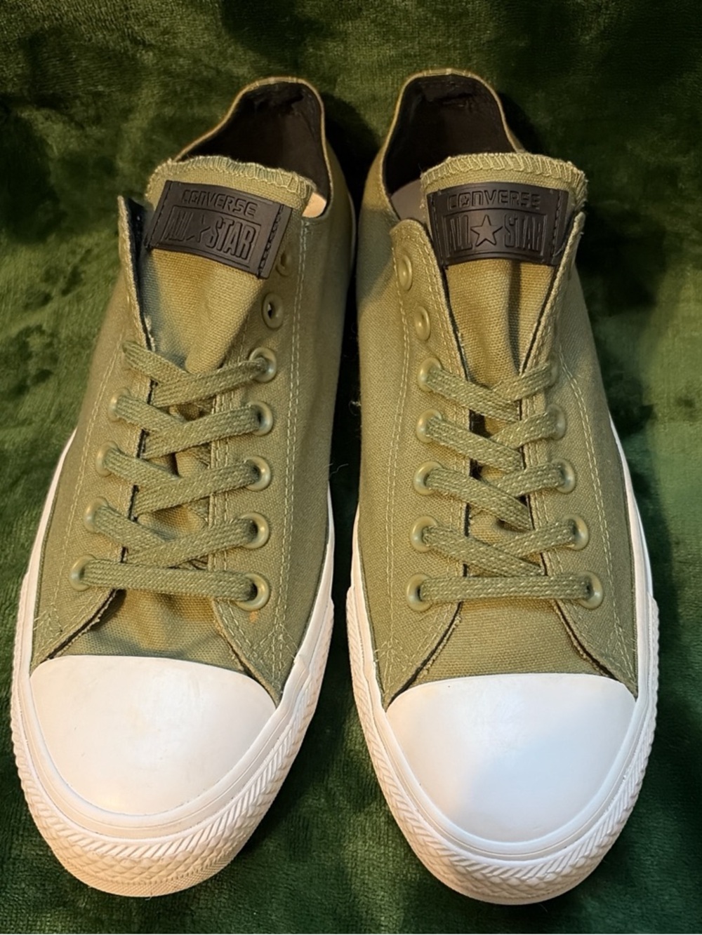 Converse Chuck Taylor All Star Low Top Olive Green Sneakers